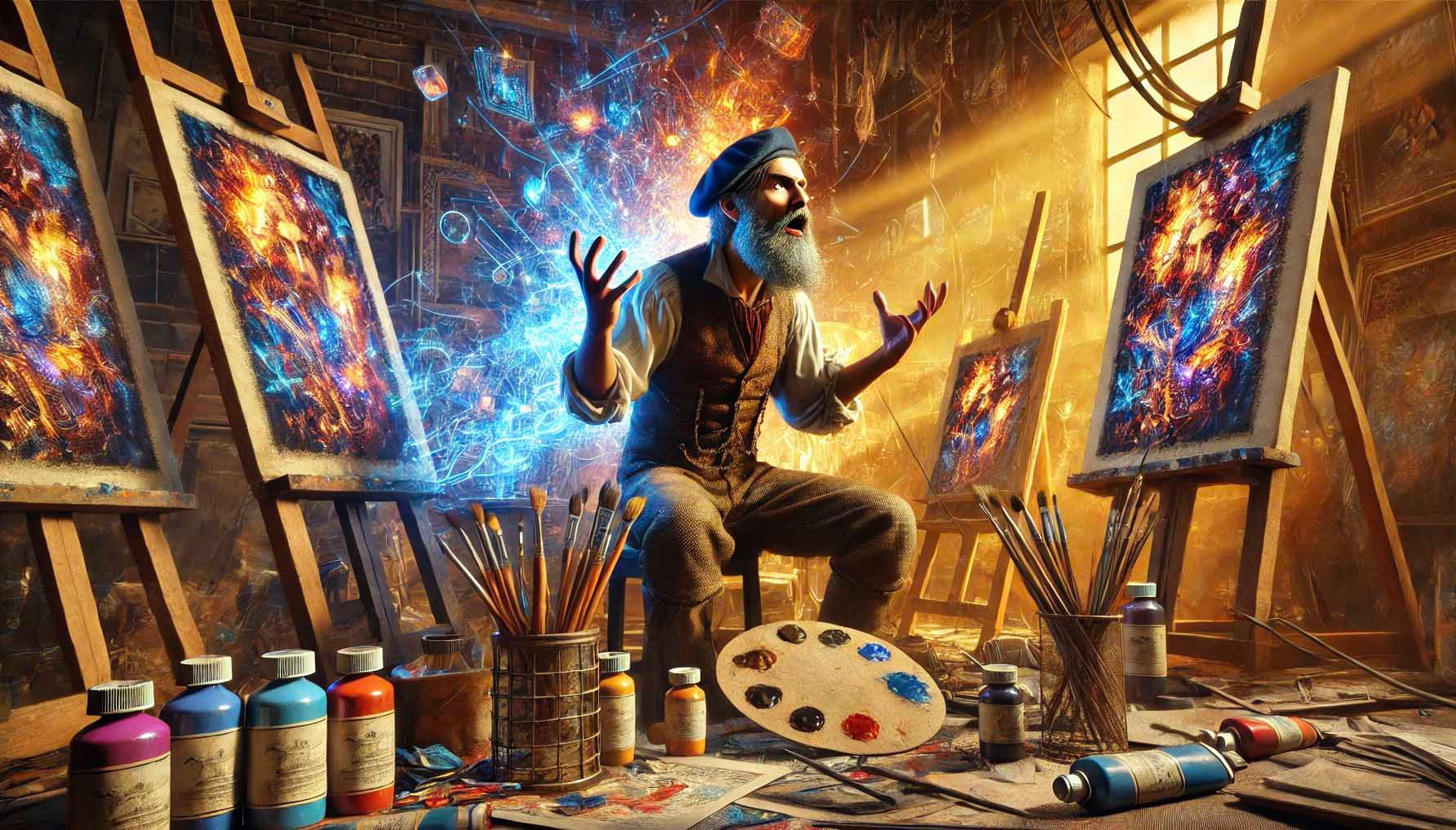 AI Driving Traditional Artists Crazy?