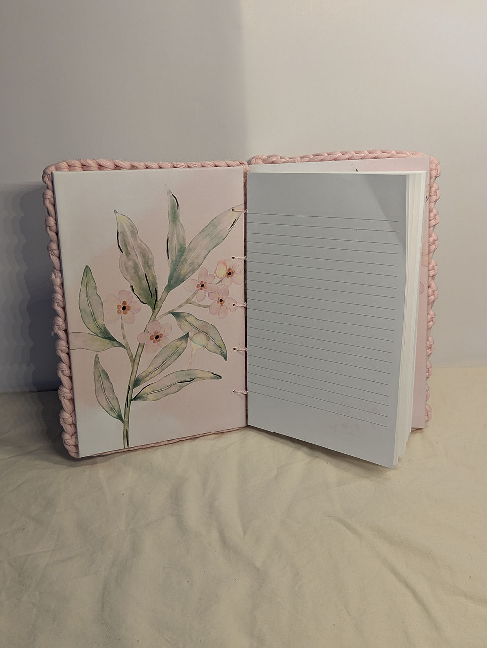 Thumbnail: Handmade Crochet Journal 6x9 – Coptic Stitch Bound, 200+ Pages | Artisan Heirloo
