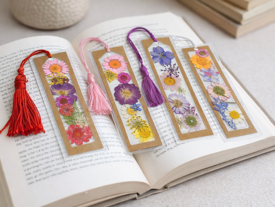Pressed Flowers Bookmarks: A Small Gift That Feels Like a Keepsake