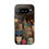 Thumbnail: Holiday Decor Phone Case — Festive Menorah & Christmas Tree Design