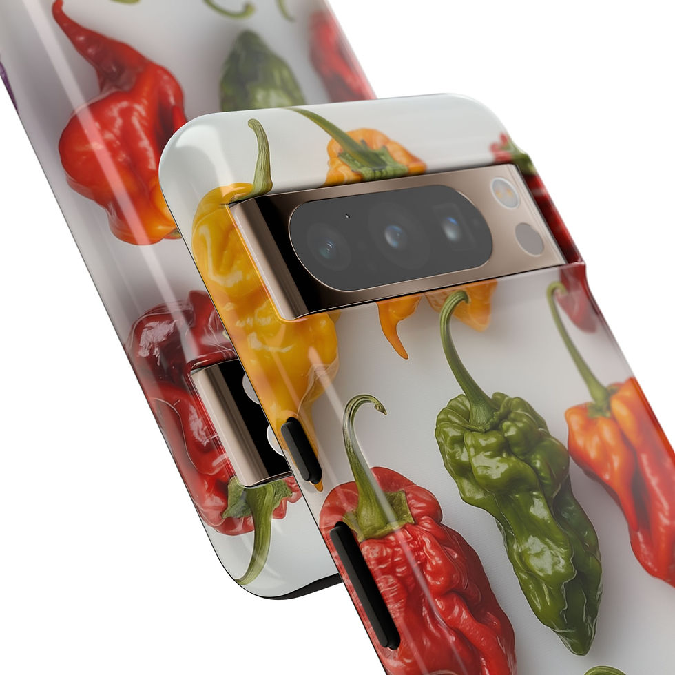 Thumbnail: Fire Bites Tough Pixel Case