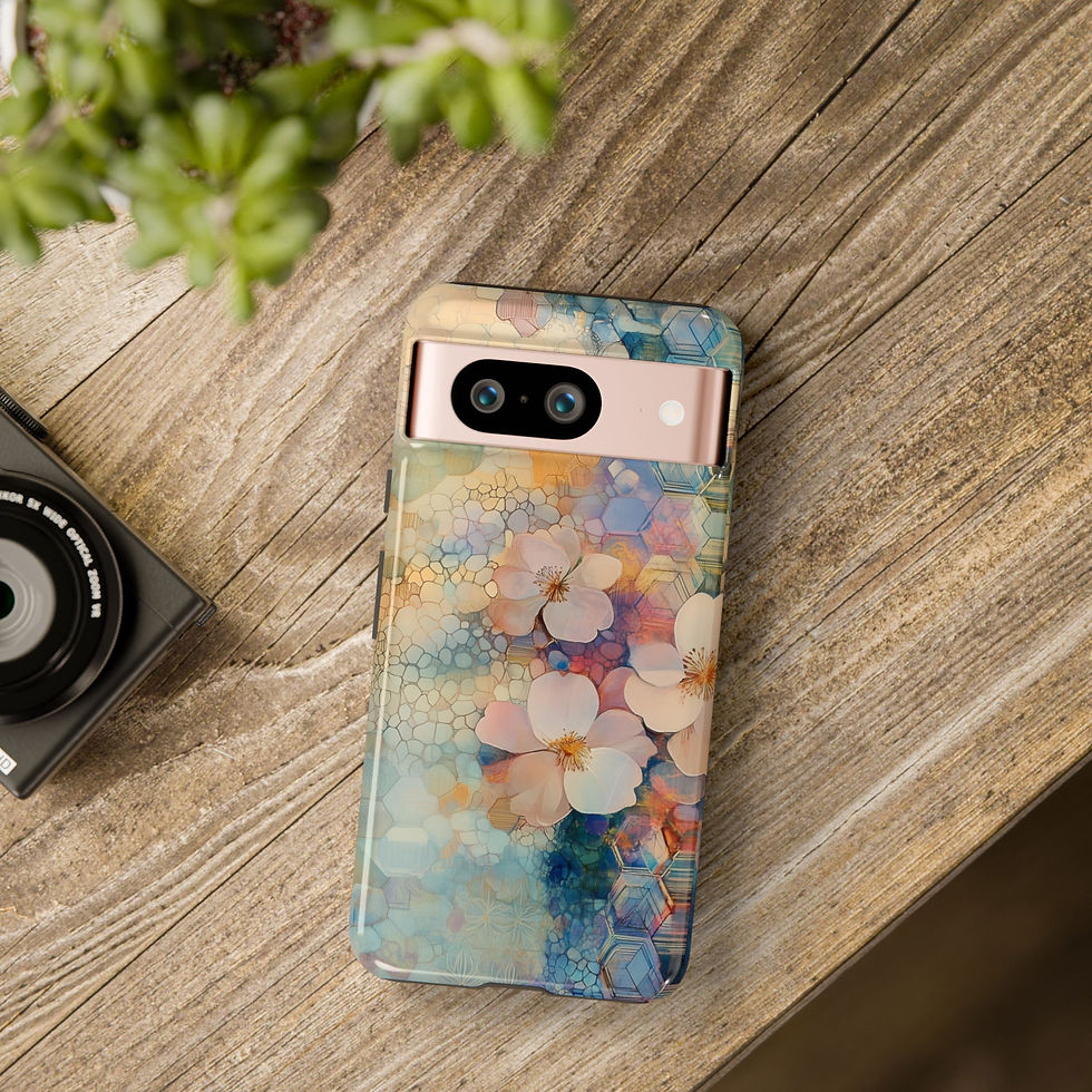 Thumbnail: Geometric Garden Pixel Tough Case