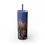 Thumbnail: "Blooming Field" Skinny Tumbler with Straw