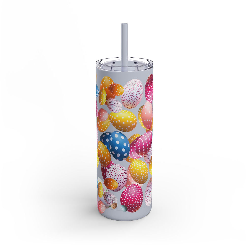 Thumbnail: Easter Eggs Skinny Tumbler 