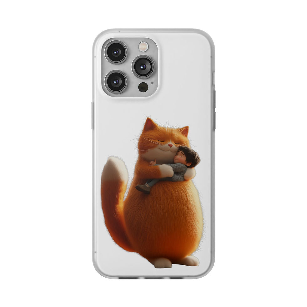 Thumbnail: "Warm Love" Flexi Clear iPhone Case