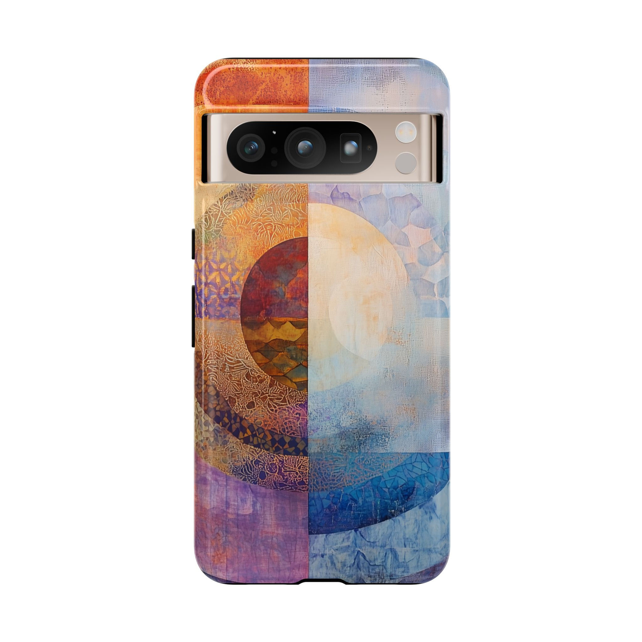 Quiet Transition Pixel Tough Phone Case
