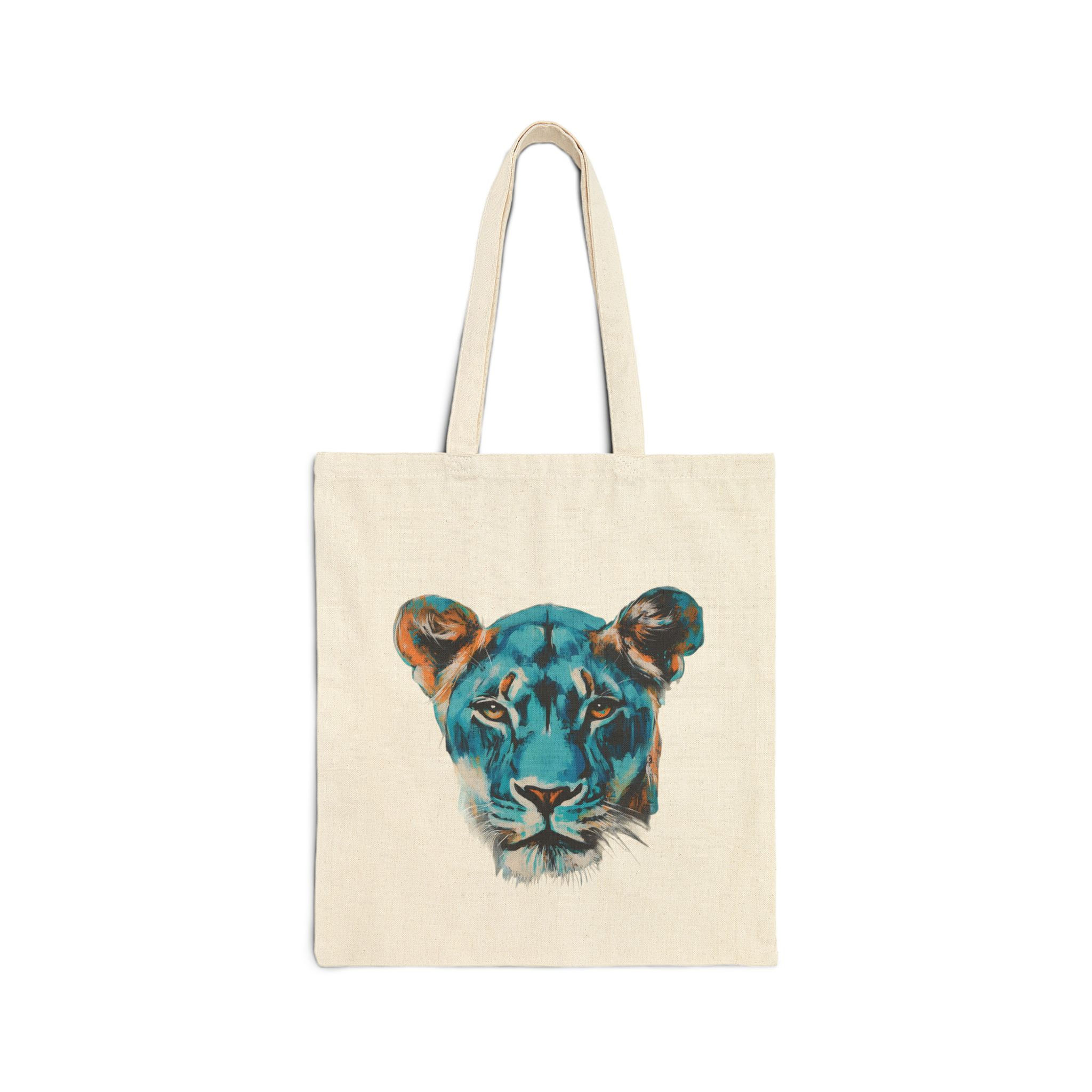 Lioness Cotton Tote Bag