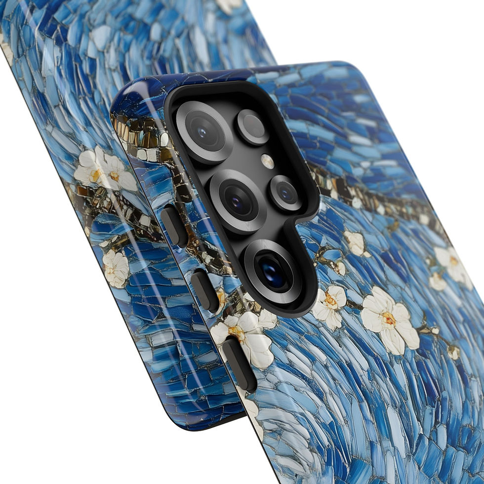 Thumbnail: Mosaic Blossom Galaxy Phone Case