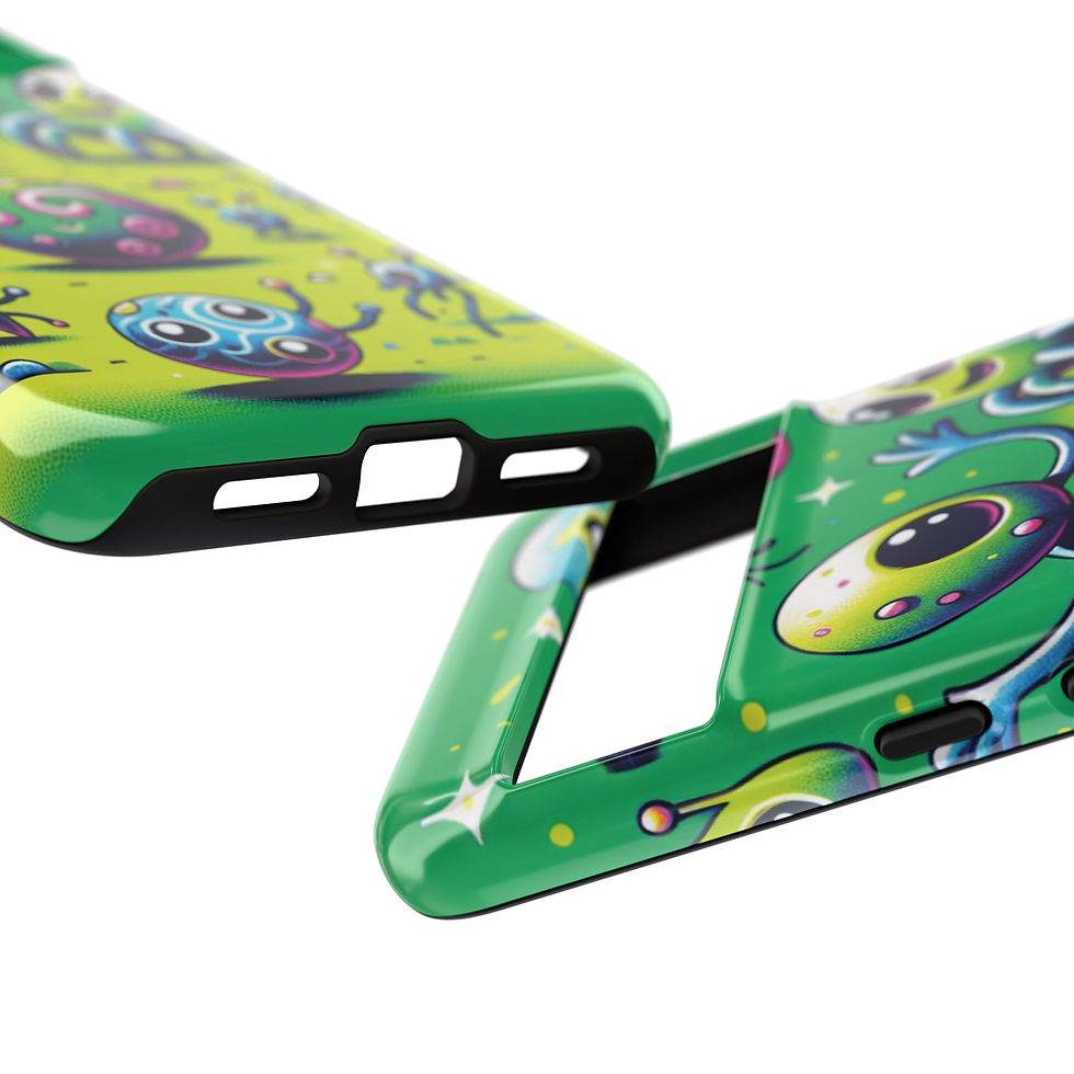 Thumbnail: Happy Aliens Google Pixel Case