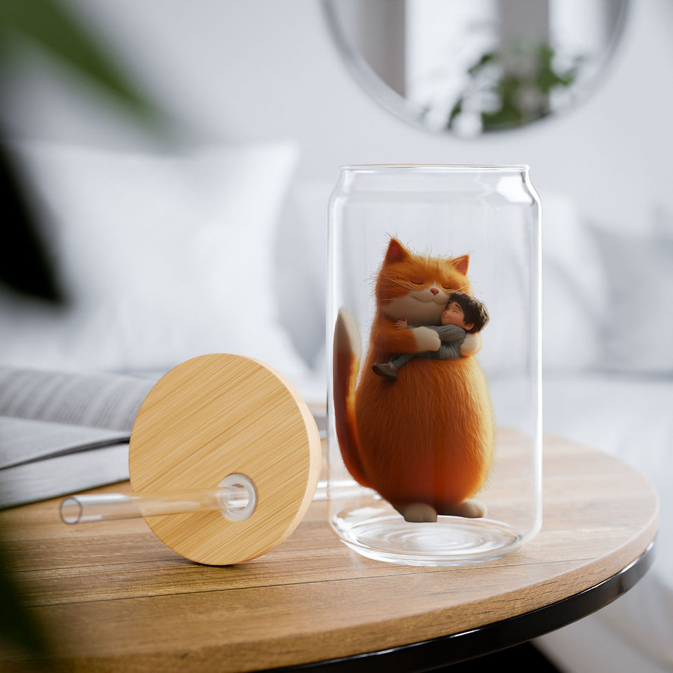 Thumbnail: "Warm Love" Sipper Glass 16oz 