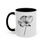 Thumbnail:  Monochrome Flowers Coffee Mug