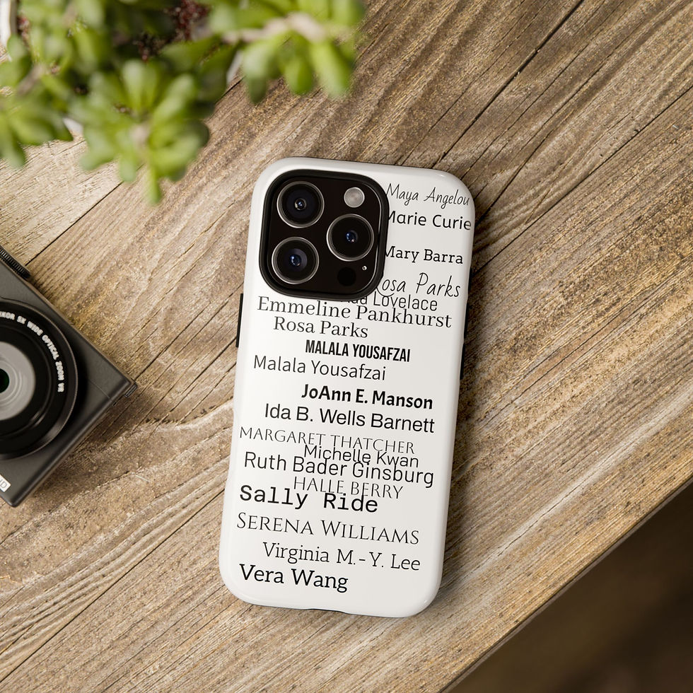 Thumbnail: "Inspiring Women" iPhone Case 