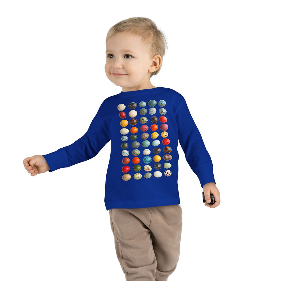 Thumbnail: Easter Egg Toddler Long Sleeve Tee