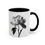 Thumbnail:  Monochrome Flowers Coffee Mug