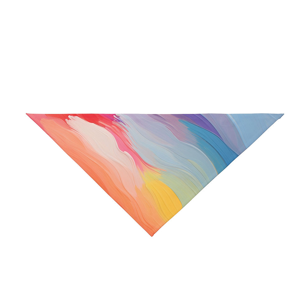 Thumbnail: Rainbow Colors Pet Bandana
