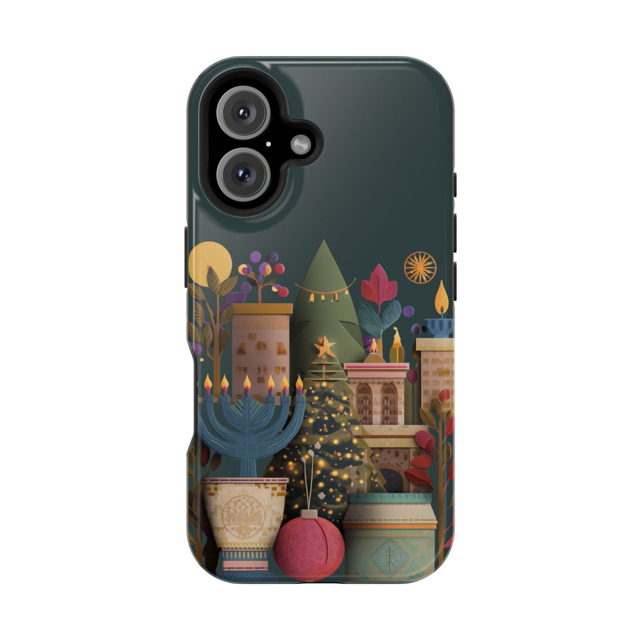 Holiday Cheers Impact-Resistant Phone Case 