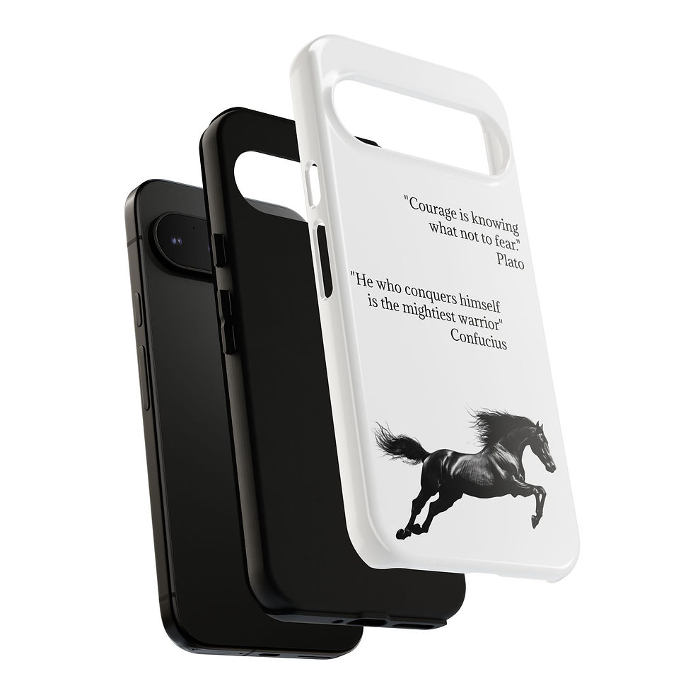 Thumbnail: "Conquer" Tough Pixel Phone Case