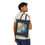 Thumbnail: Geometric Garden Eco-Friendly Cotton Canvas Tote Bag 