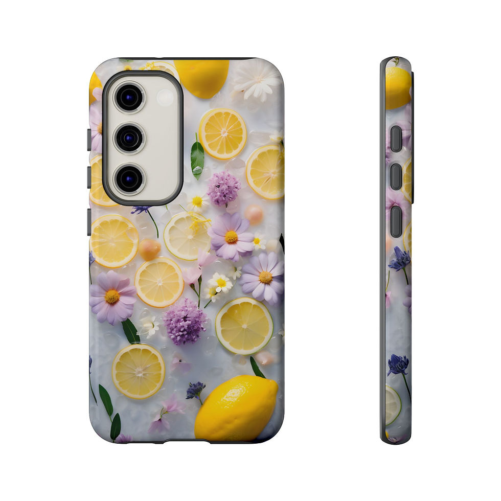 Thumbnail: Lemon Splash Galaxy Phone Tough Case 