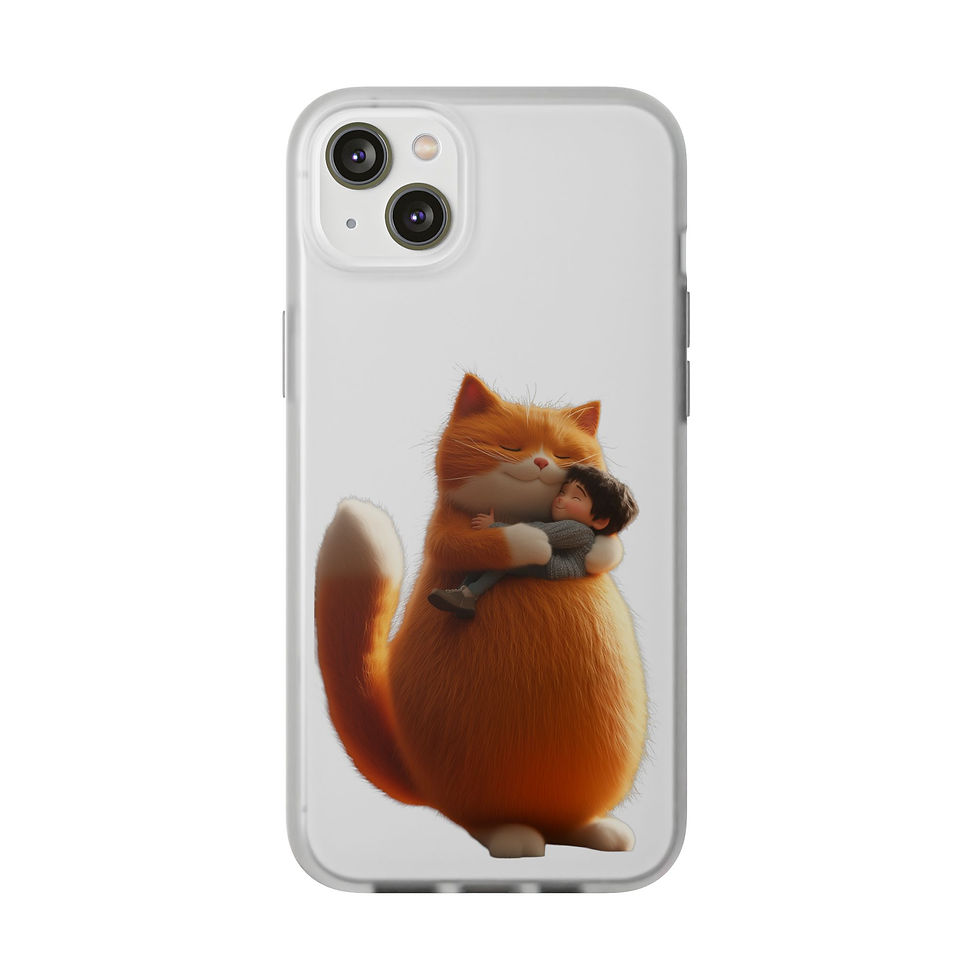 Thumbnail: "Warm Love" Flexi Clear iPhone Case