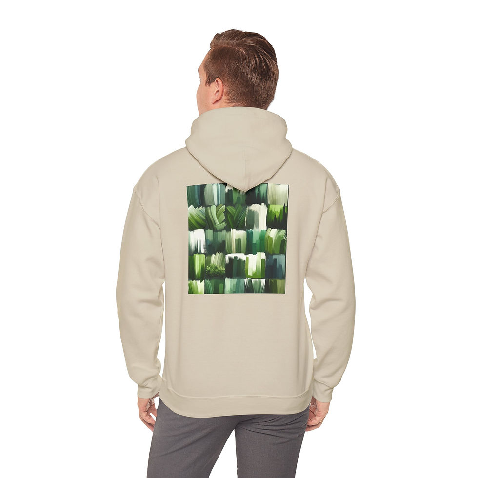 Thumbnail:  Misty Verdure Unisex Hooded Sweatshirt S-5XL