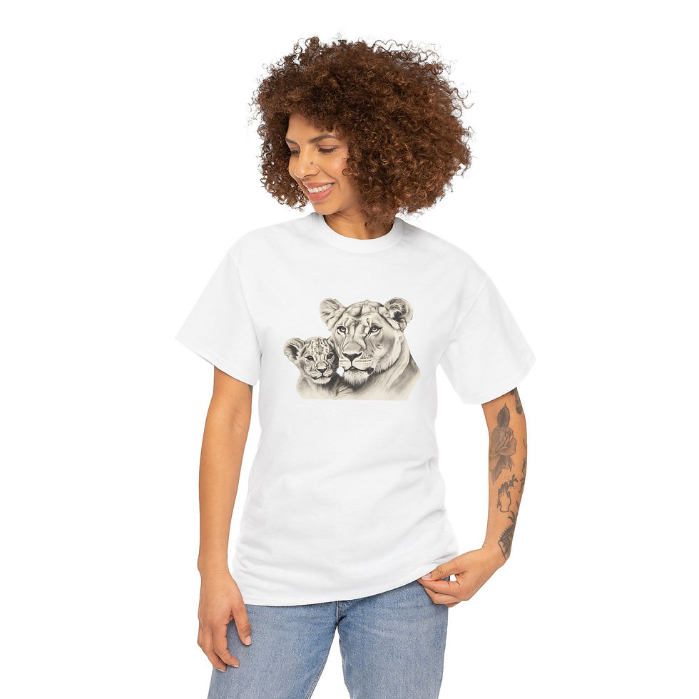 Thumbnail: Lioness and Cub T-Shirt 