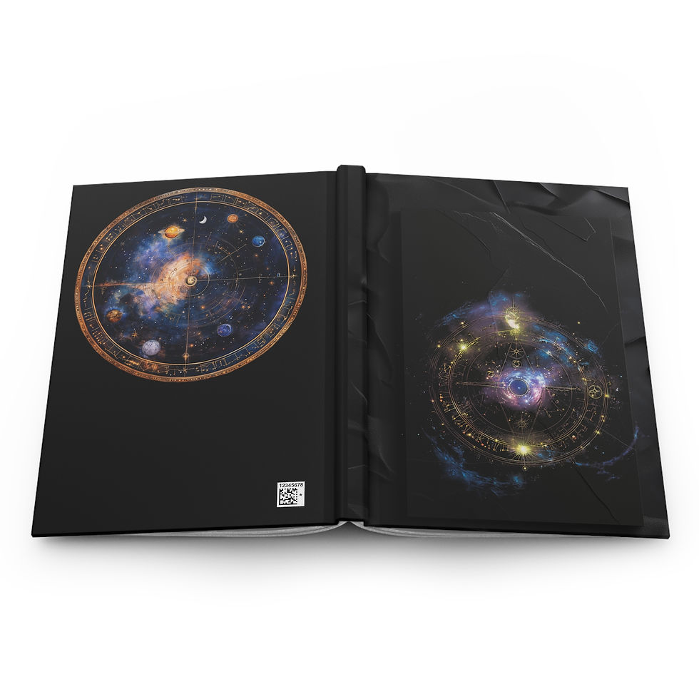 Thumbnail: Cosmic Horoscope Hardcover Journal 