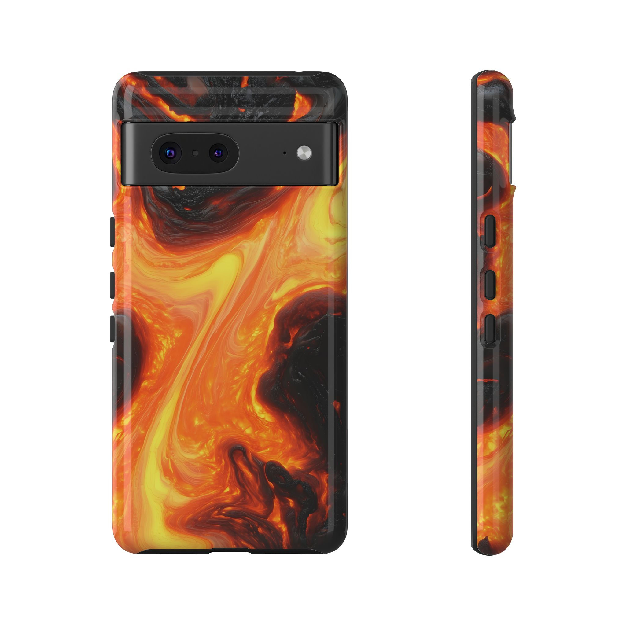  Volcanic Brew Tough Pixel Case