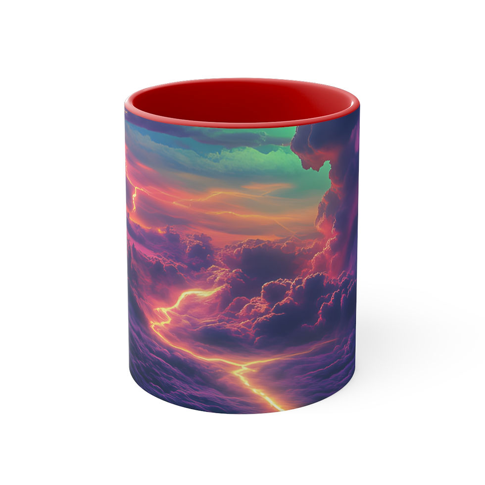 Neon Thunder Mug