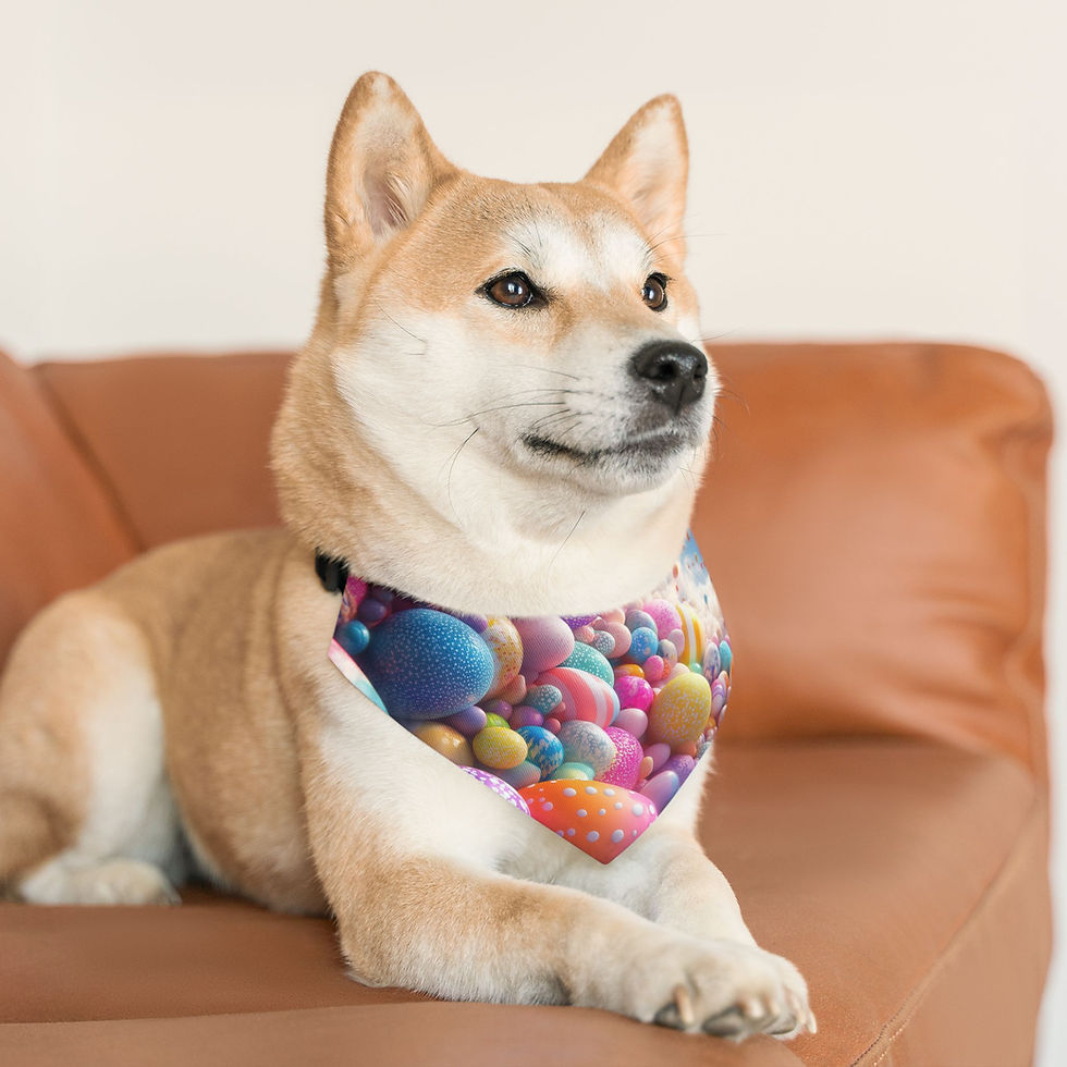 Thumbnail: Pet Bandana Easter Eggs