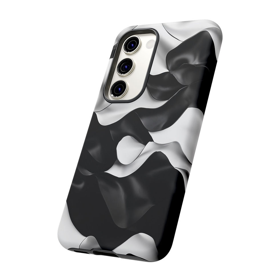 Thumbnail: Leather Waves Galaxy Tough Case