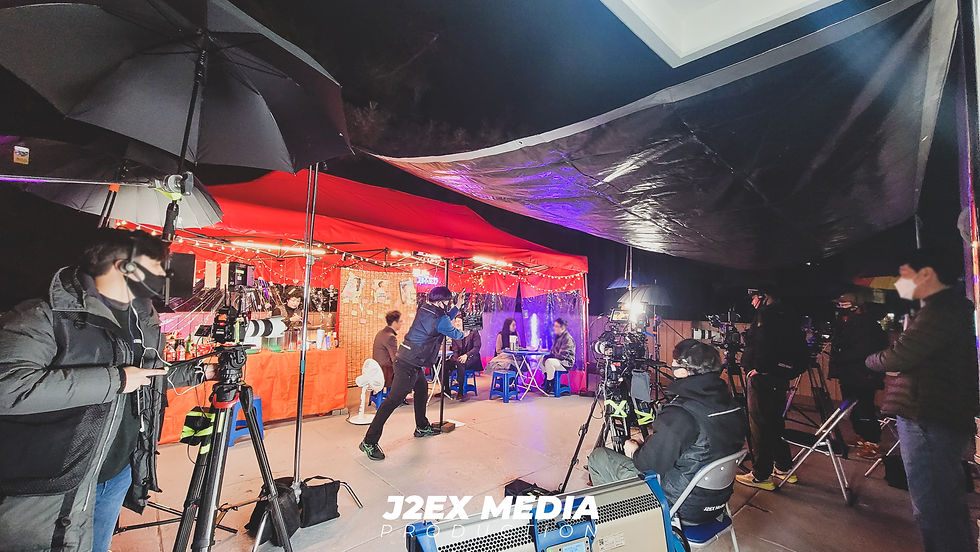 빛나는 제주 포차 제주 유튜브 영상 실제 촬영 현장