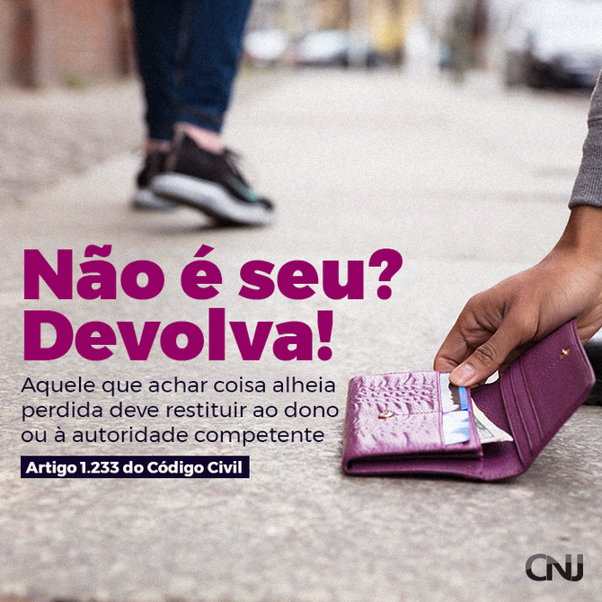 Não é seu? Devolva!