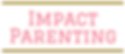 Impact parenting support