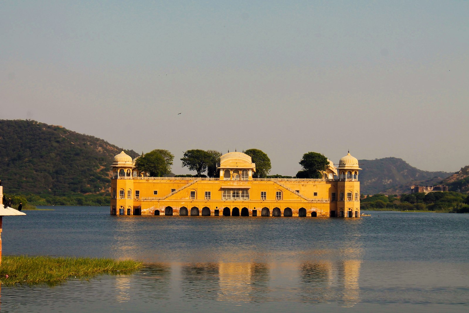 Palace on the lake in Udaipur