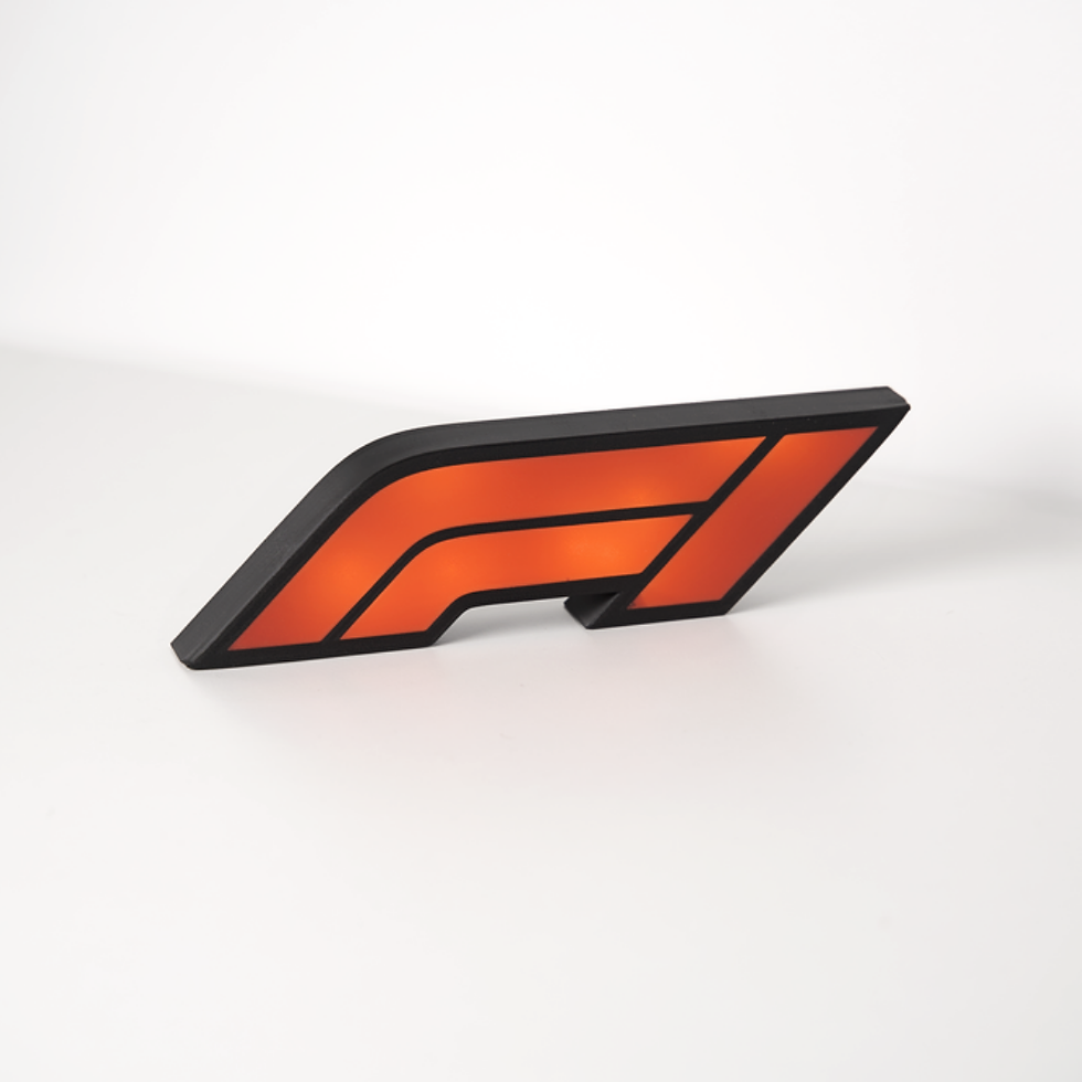 Miniatura: Logo Formula 1 Light Edition – Pezzo Unico da Tavolo