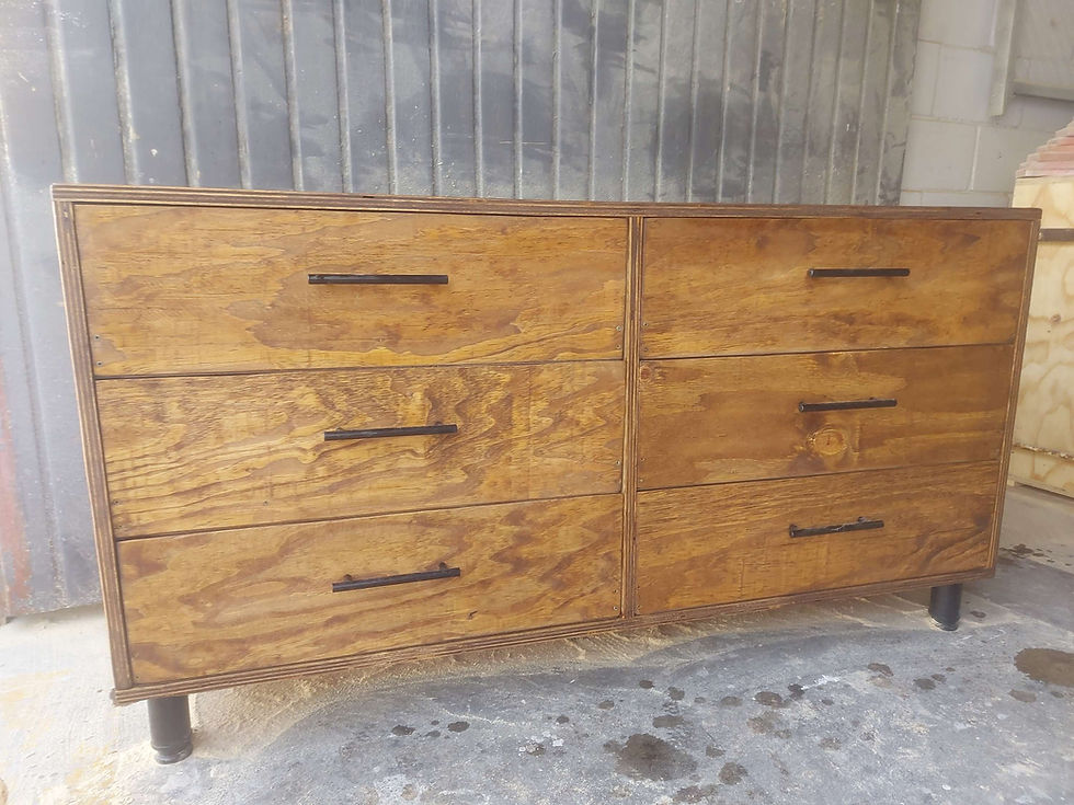 Thumbnail: Chest of drawers Plywood