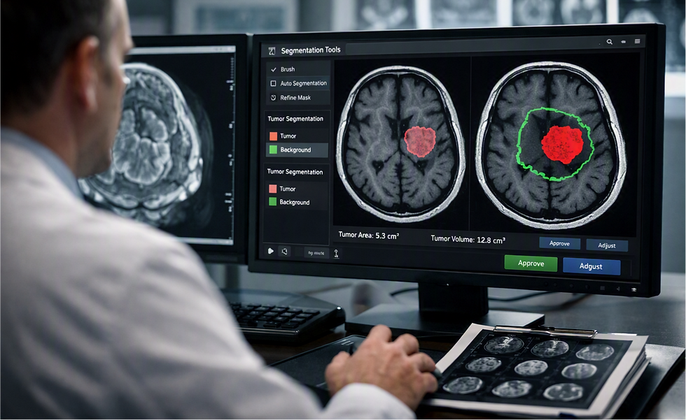 Medical image tumor segmentation