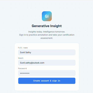 Introducing the Generative Insight AI Annotation Training & Certification Console: Learn, Practice, Get Certified - Scanline Annotation Training