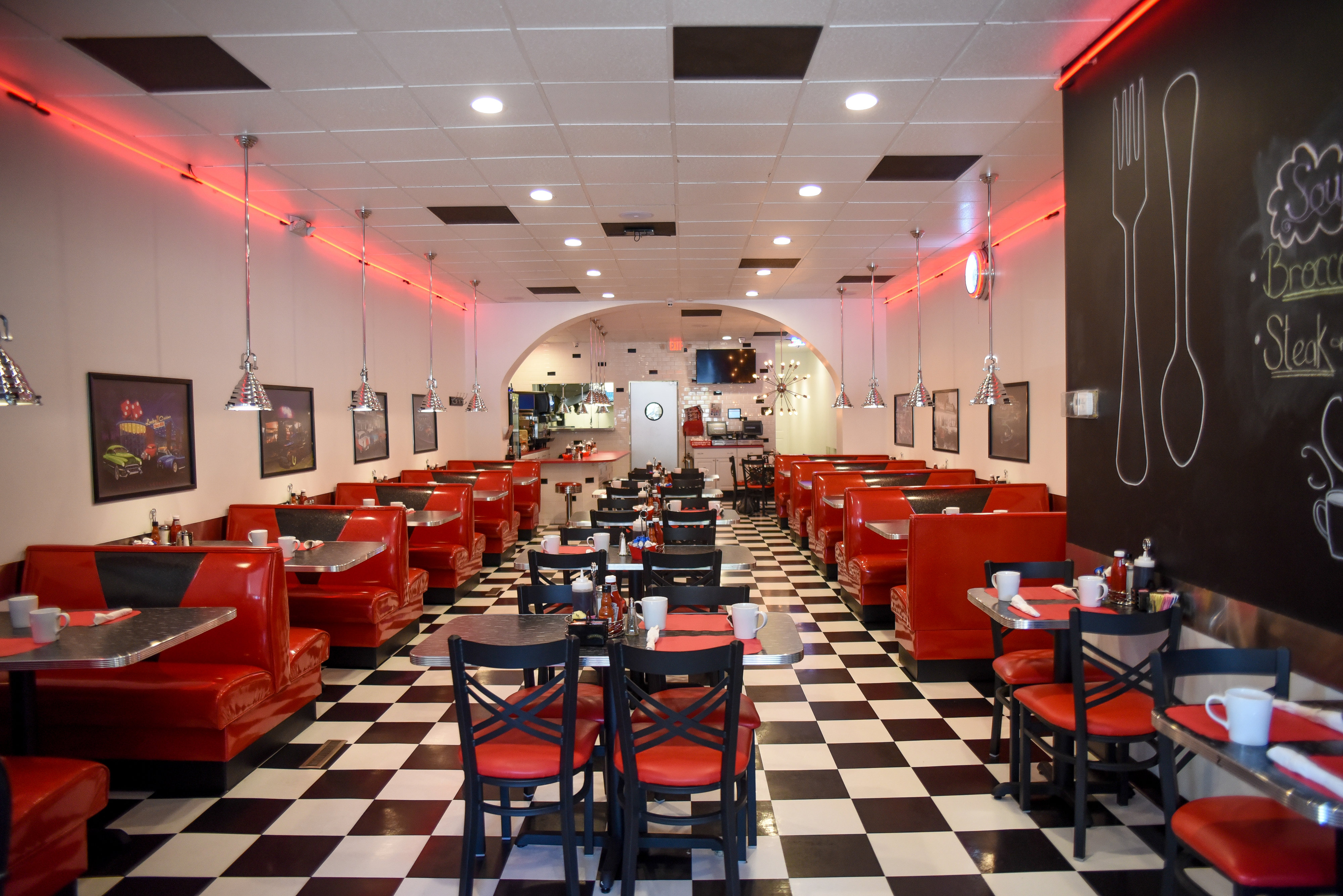 Dave's Diner Interior