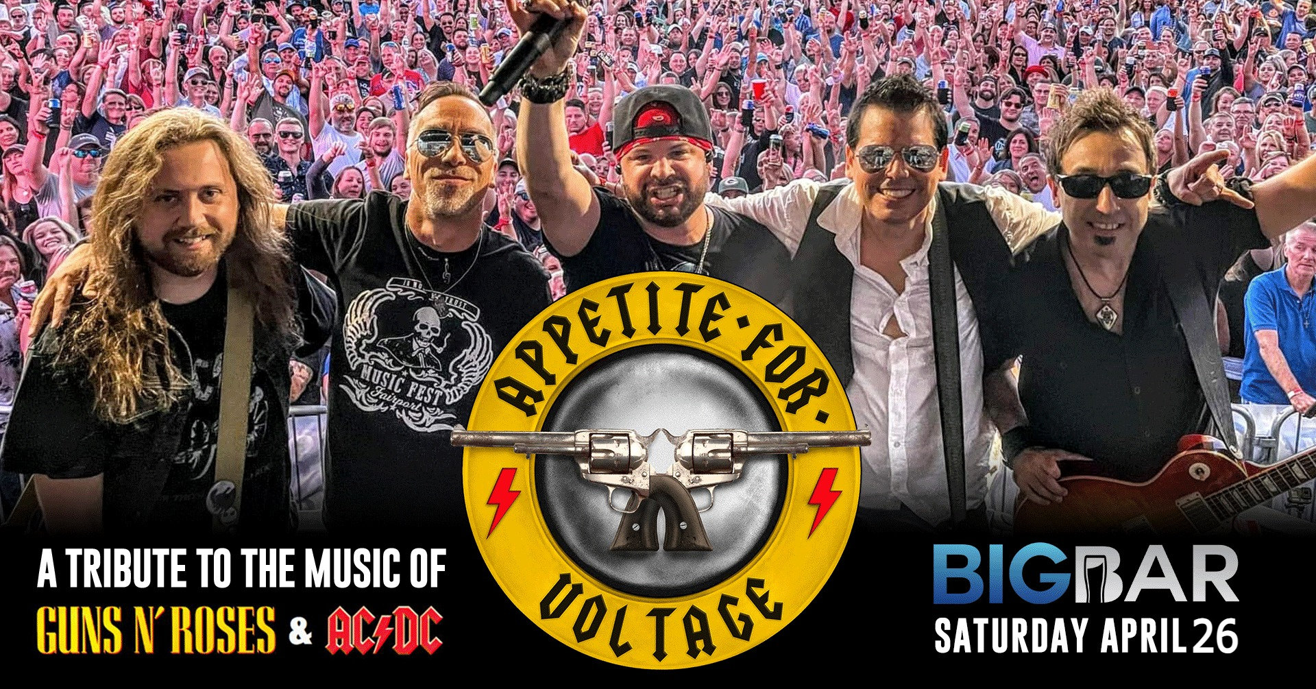 Appetite For Voltage - Guns N' Roses & AC/DC Tribute at BIGBAR! | BIGBAR