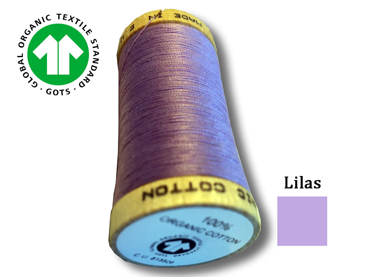 Organic Cotton Thread Lilac