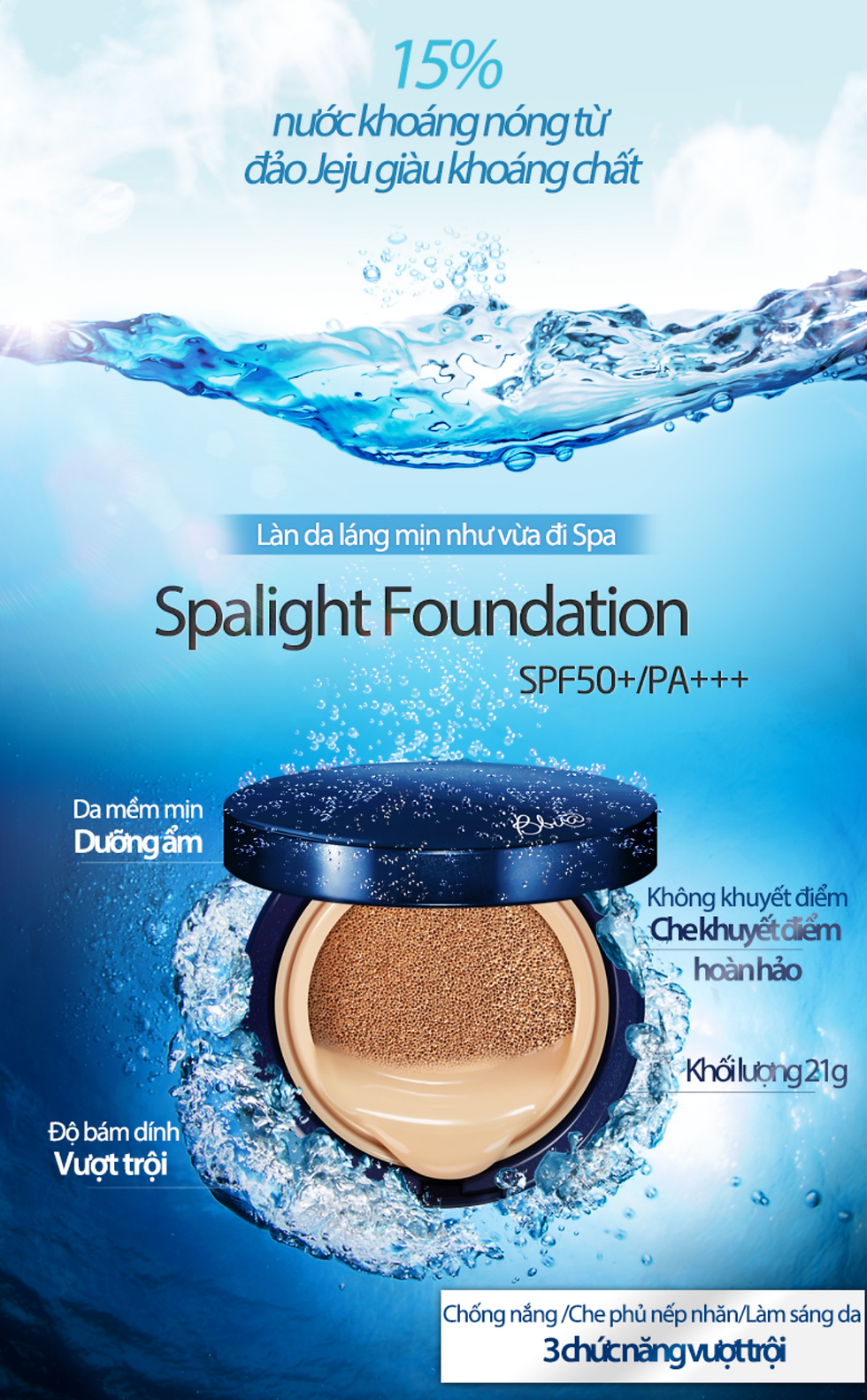 Thumbnail: Bbia Spalight Foundation - Phấn Nước Che Khuyết Điểm Chống Nắng
