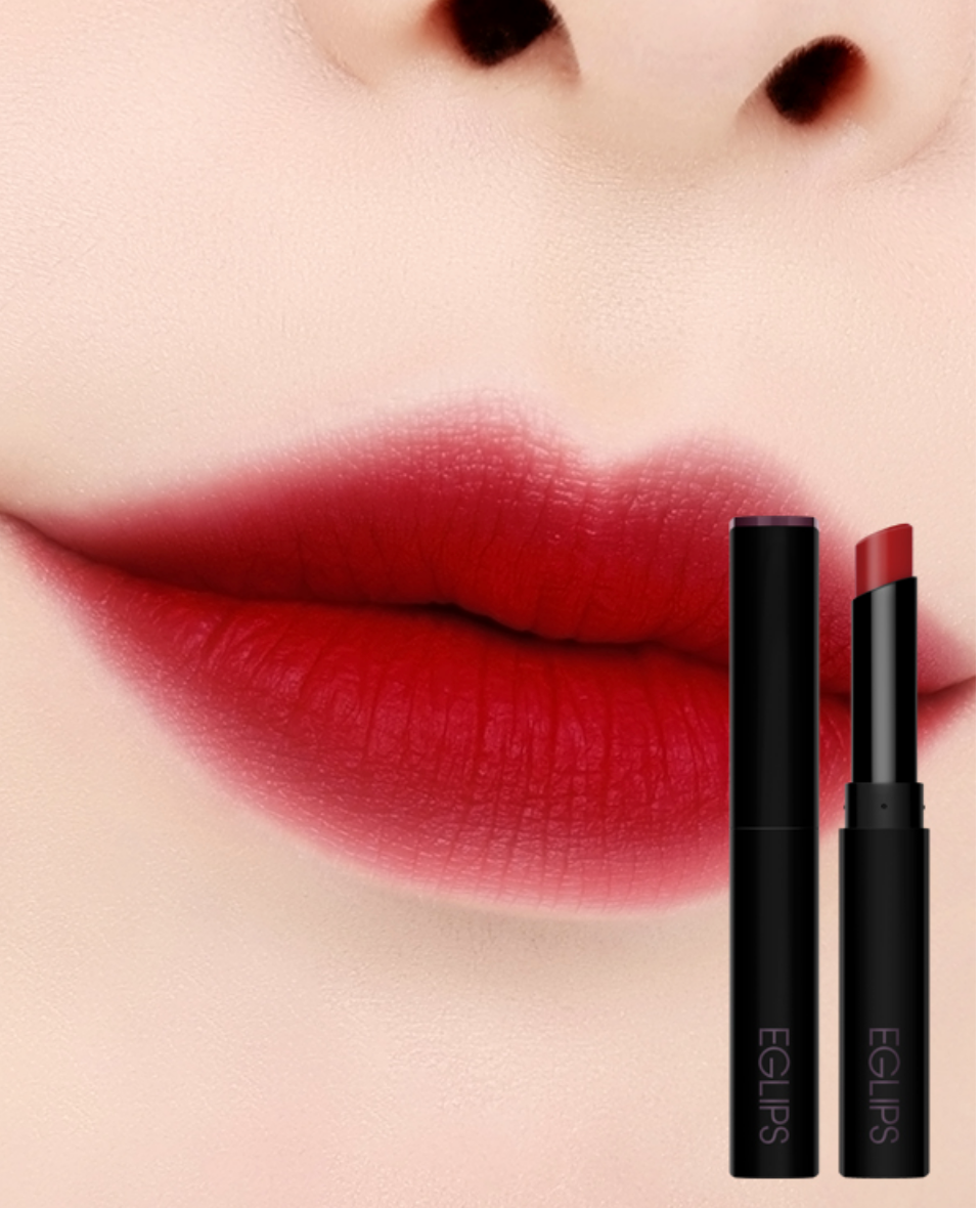 Eglips Muse In Lipstick -  Son Lì Dưỡng Ẩm #M007 Jamie (Đỏ Đậm)