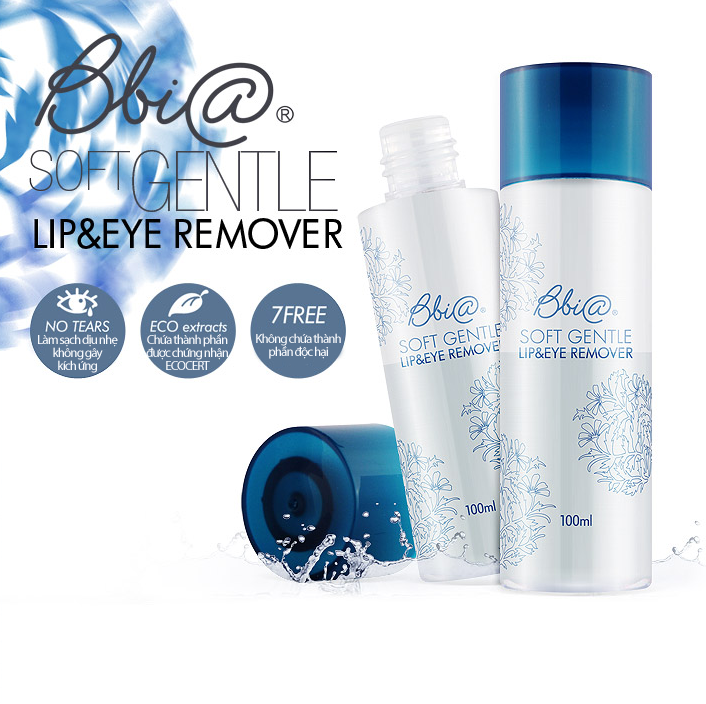 Bbia Soft Gentle Lip and Eye Remover- Tẩy Trang Mắt và Môi