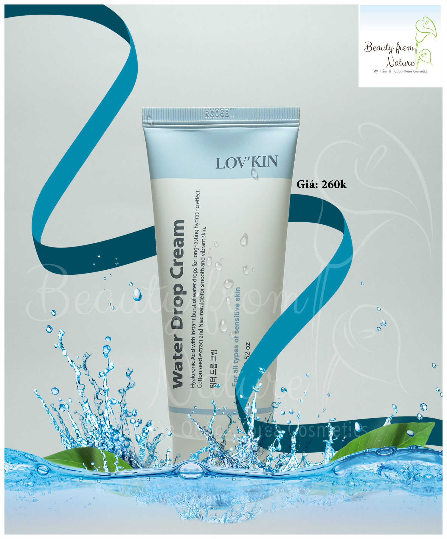 Water Drop Cream - Kem Dưỡng Ẩm Cấp Nước Chuyên Sâu