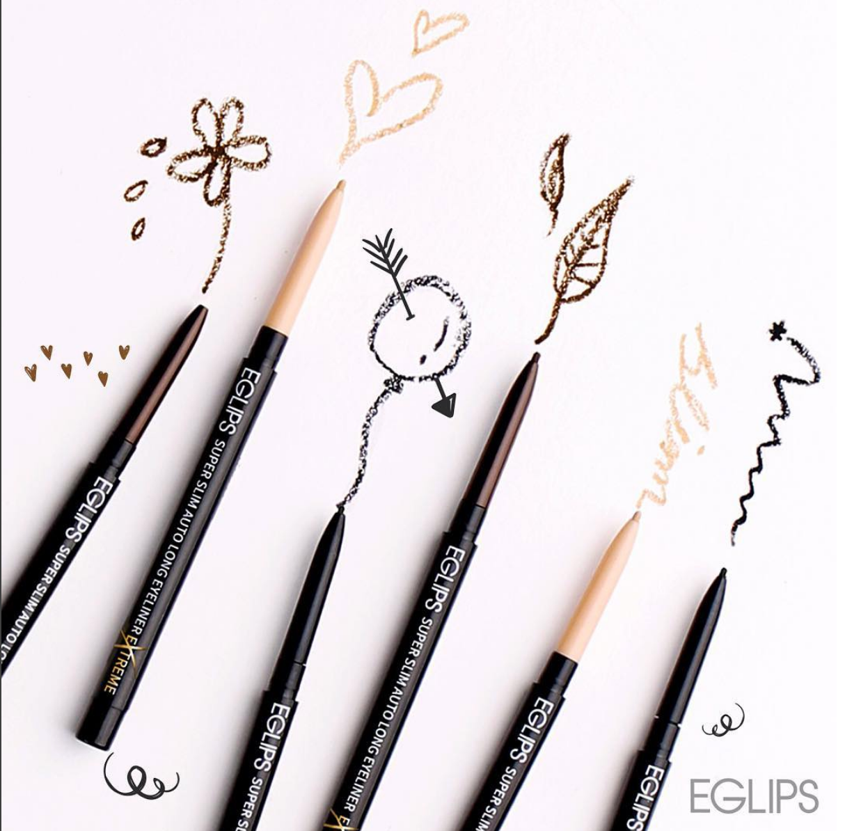 Eglips Super Slim Auto Long Eyeliner Extreme - Bút Kẻ Viền Mắt Siêu Mảnh