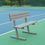 Thumbnail: JAYPRO Portable Courtside Bench w/ Back