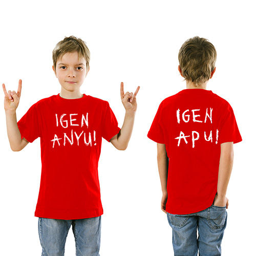 Indexkép: anyu-apu  póló gyerekeknek