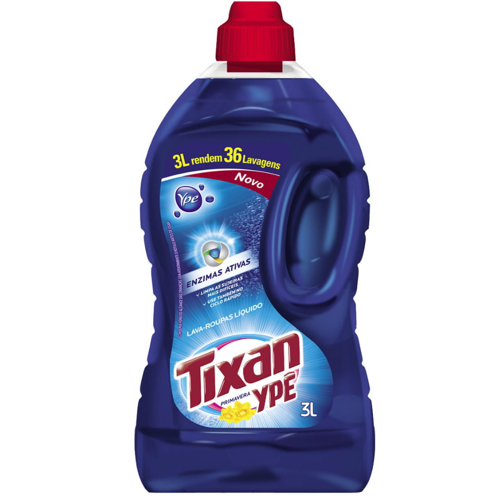 SABÃO LÍQUIDO 3L PRIMAVERA - TIXAN